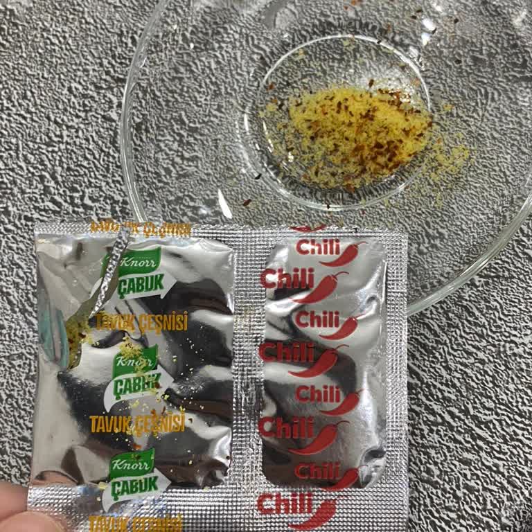 Knorr Noodle Baharat Paketlerinde Karışma Sorunu