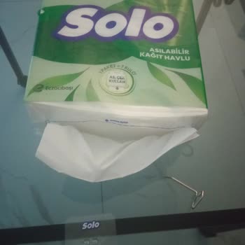 Solo Asılabilir Kağıt Havlu Duvara Asılamıyor, Aparat Ağırlığı Taşıyamıyor