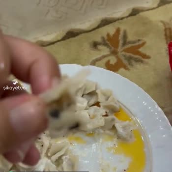 Superfresh Mantı İçinden Çıkan Cam!