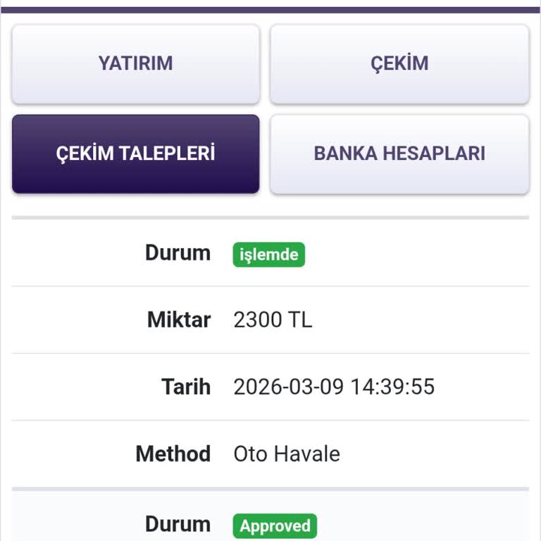 Onwin'den 2.300 TL Otomatik Havale Çekiminde 6 Saatlik Gecikme Ve Güven Kaybı