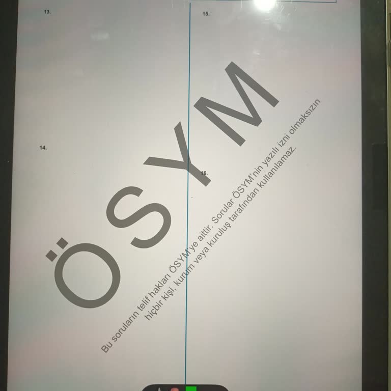 ÖSYM İsimli Uygulama Boş Sayfalar Ve Telif Uyarılarıyla Yanıltıyor, İade İstiyor
