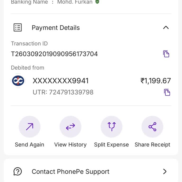 Parimatch Not Releasing My ₹1,200 UPI Deposit After Transaction