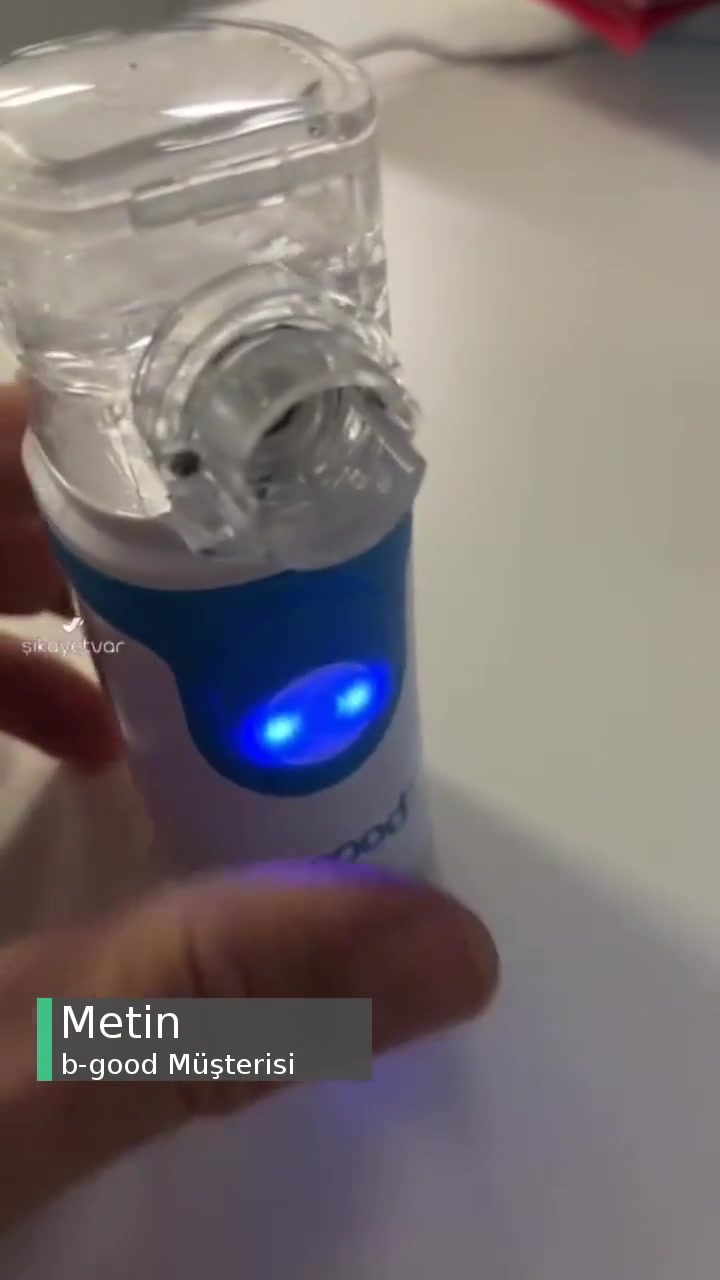 B-good Nebulizatör Buhar Vermiyor! videonun kapak resmi