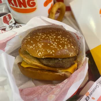 Kırıkkale Podium Burger King Big King Menüsü Küçük Ve Kalitesiz