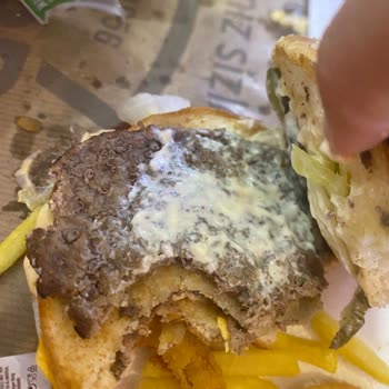 Kırıkkale Podium Burger King Big King Menüsü Küçük Ve Kalitesiz