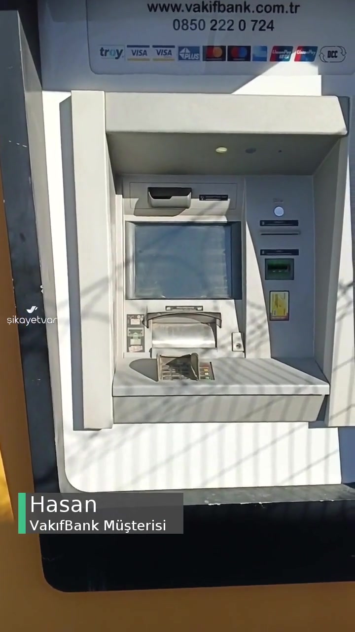 VakıfBank ATM Ekranı Okunmuyor! videonun kapak resmi