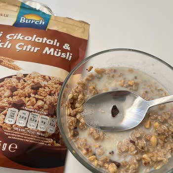 A101 Online Mağazasında Burch Müsli İçindeki Sert Fındık Kabuğu Parçası Dişimi Kırdı