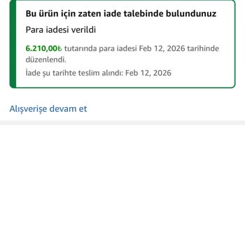 Amazon Türkiye’de İade Tutarı Hesaba Geçmedi Ve Çelişkili Bilgi Verildi