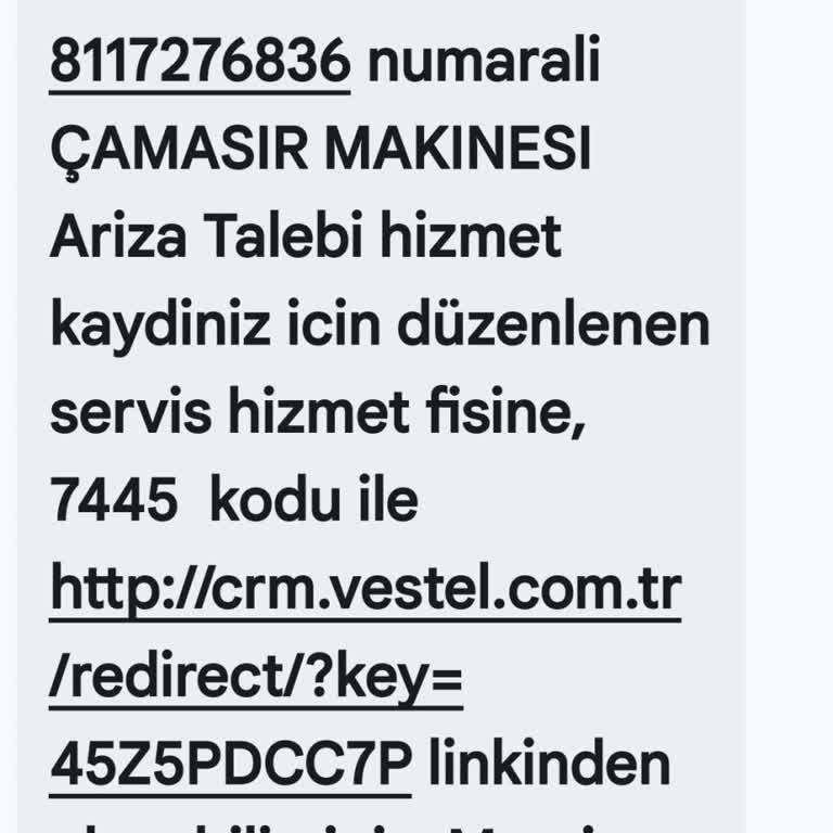 Vestel Çamaşır Makinesi 4 Yıldır Sürekli Arıza Değişim Talebi