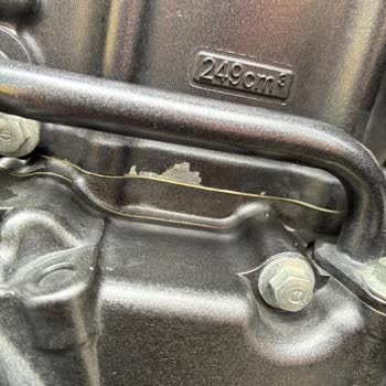 Honda CL250 Motor Bloğu Boya Dökülmesi 10 Bin Km'de Garanti Kapsamına Alınmalı