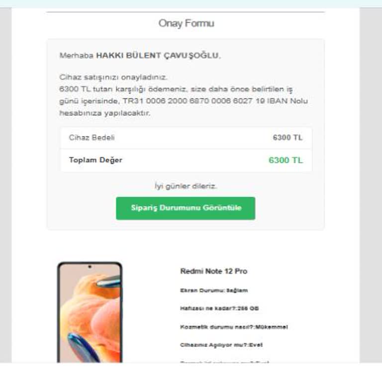 EasyCep'ten 6.300 TL Ödeme Gecikmesi Ve Açıklama Talebi