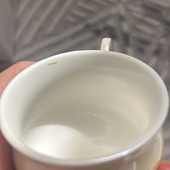 Defolu Kelebek Figürlü Fincan Takımı İçin Değişim İstiyorum