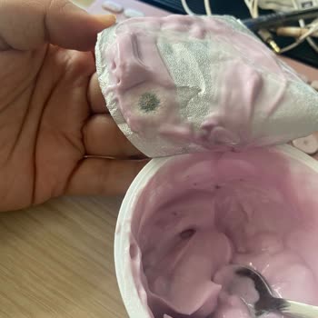 Son Kullanma Tarihi Geçmemiş Quark Ürününün Kapağında Küf Ve İade Talebi