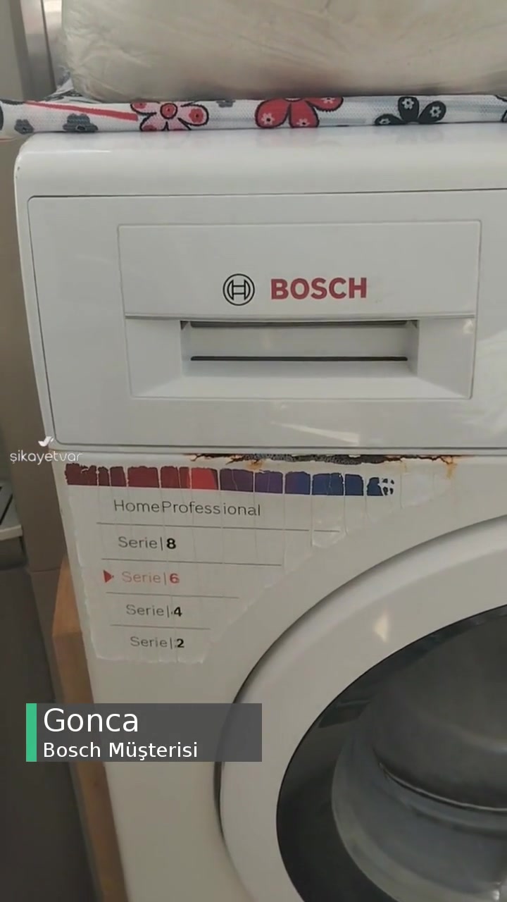 Bosch Çamaşır Makinesi Kapak Küflenmesi! videonun kapak resmi