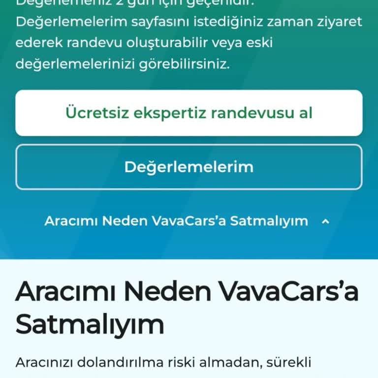 Ön Fiyat Sözünden Sonra Saatlerce Bekletilerek Araç Alımının Reddi