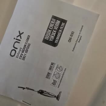 Onix Süpürge Parçaları Ayrılıyor, Garanti Çağrısı Yanıtsız Kaldı