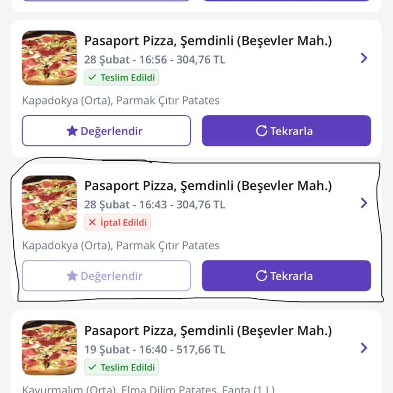 İptal Edilen Siparişin 304,76 TL İadesi Hâlâ Yansımadı