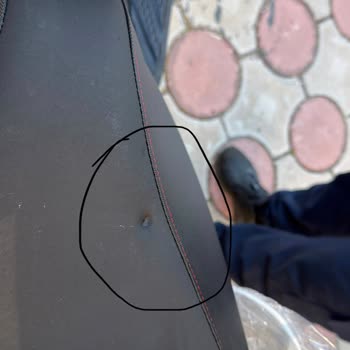 Sym Joyride 300 Modelinde Çatlak Cam Ve Hasarlı Koltuk