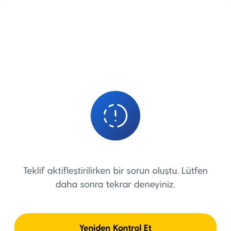 Tumbara Puanı Kullanamama Ve Teklif Aktifleştirme Sorunu