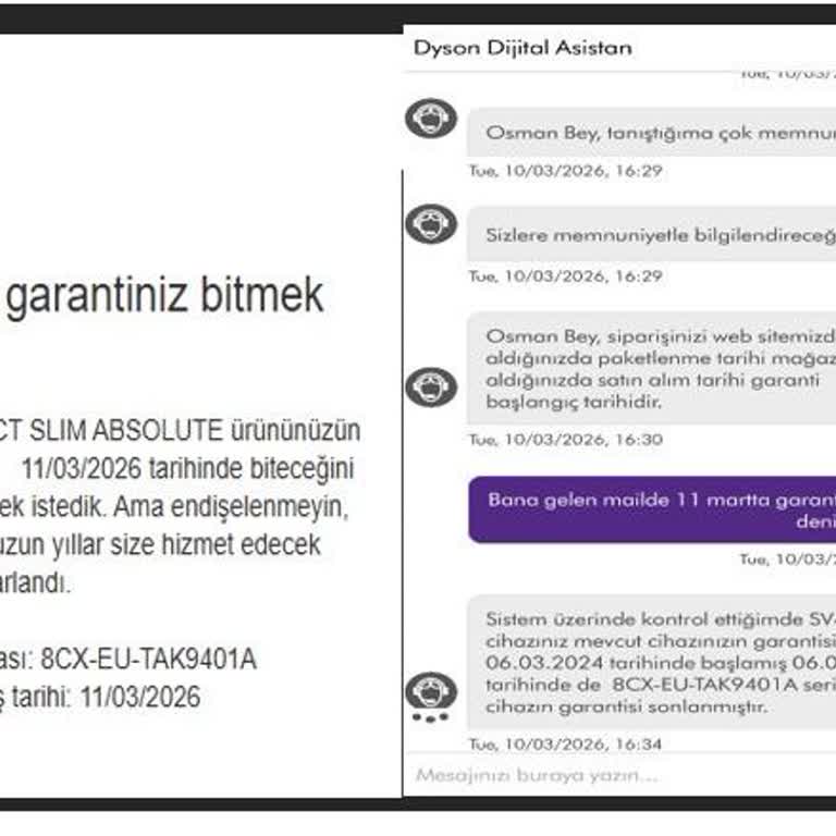 Garanti Tarihi Çelişkisi Ve Müşteri Hizmetlerinin Açıklama Eksikliği