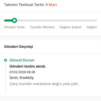 Kargoya Teslim Edilmediği Görünen Siparişin İptali Ve Ücret İadesi Talebi