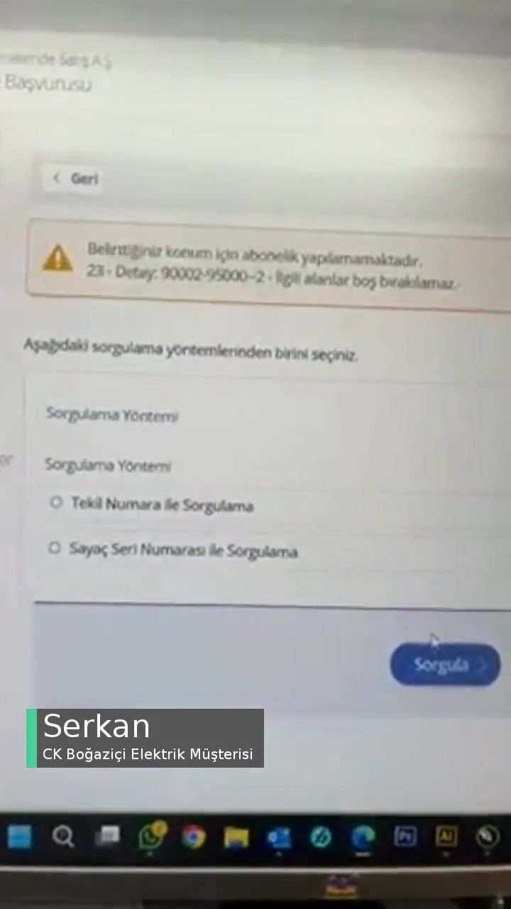 CK Boğaziçi Elektrik Abone Olma Sorunu videonun kapak resmi