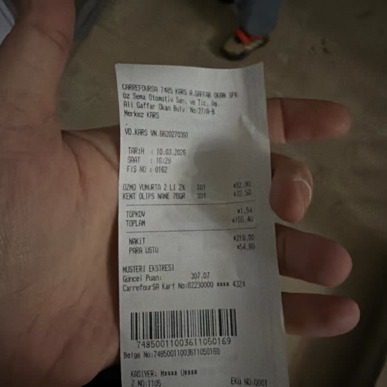 Carrefour Kars Şubesinde Son Kullanma Tarihi Geçmiş Olips Şekerinin Satışı