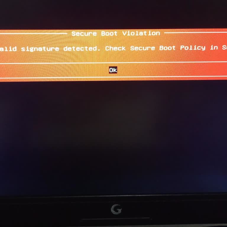 BIOS Güncellemesi Sonrası Secure Boot Kilitlendi Ve Oyun Yazılımı Erişimi Engellendi