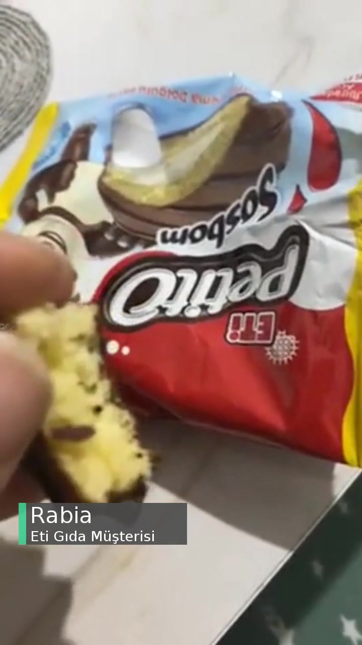 Eti Gıda İçinden Kıl Tüy Gibi Bir Cisim Çıktı! videonun kapak resmi