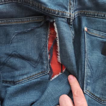 Arka Cepte Yırtılan Wrangler Kot Pantolon İçin Değişim Ve Özür Talebi