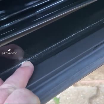 Chery Ayıplı Mal Sıfır Km Aldığım Araçta Boya Ve Pütürlü İşlem Mevcut!