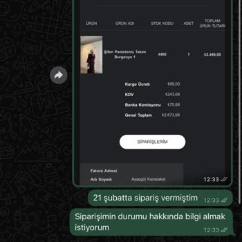 Siparişim 20 Gün Geçmesine Rağmen Teslim Edilmedi Ve İade Bekliyor