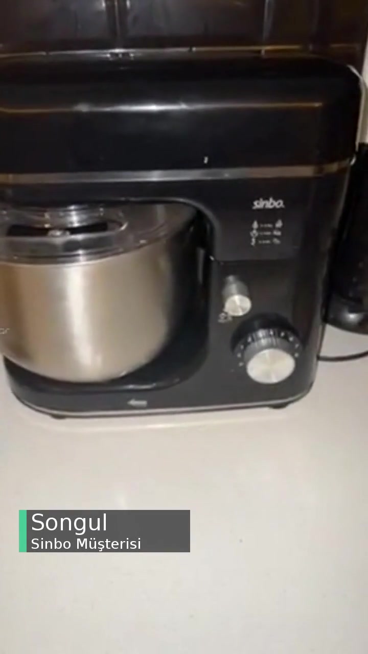 Sinbo Hamur Yoğurma Makinesi Yanık Kokusu Ve Duman! videonun kapak resmi