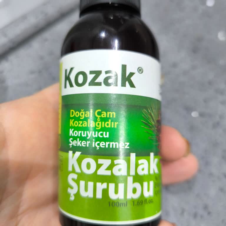 Instagram’dan Aldığımız Kozak Şurubu Sadece Su