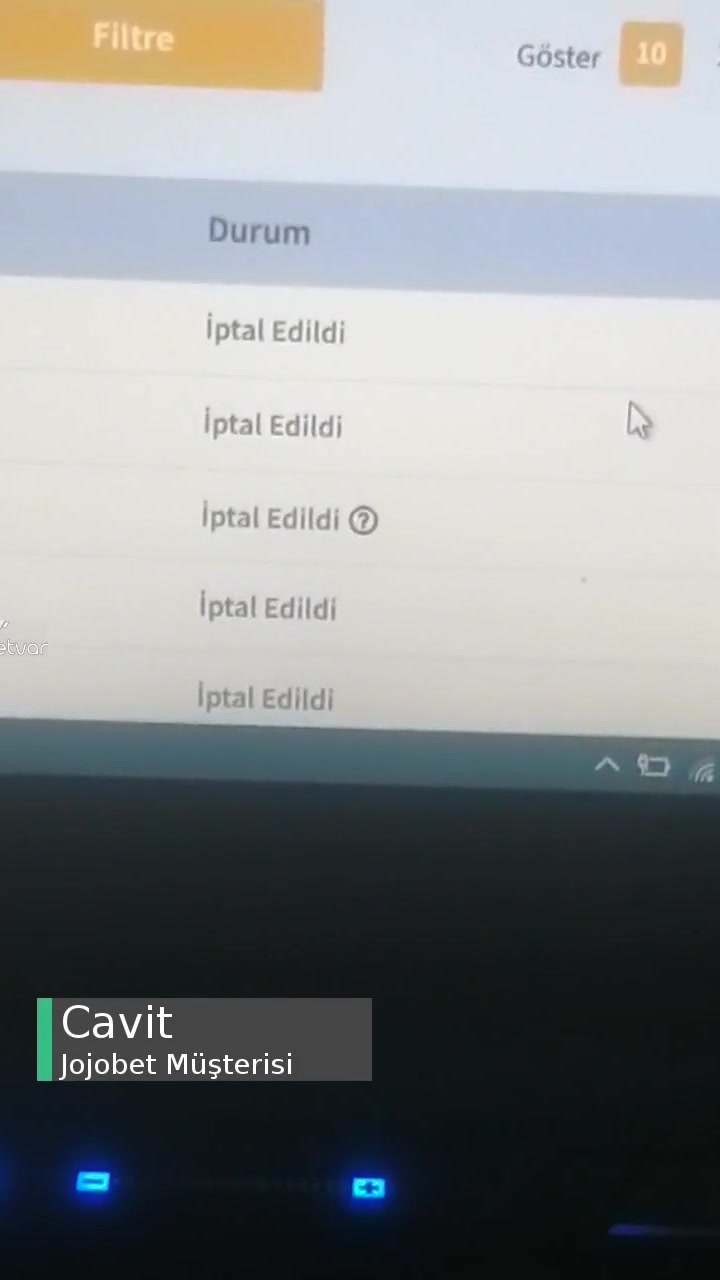 Jojobet Finans Problemi! videonun kapak resmi