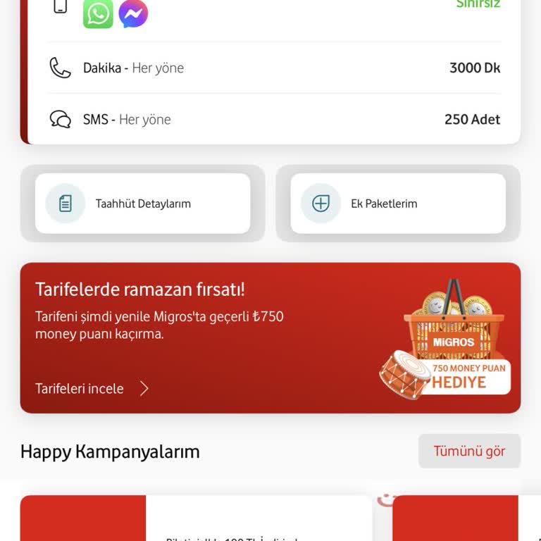 Vodafone Red Tarife Fiyatı Yanıltıcı 479 TL Üzerindeki Fazla Ücret Ve Vergi İadesi