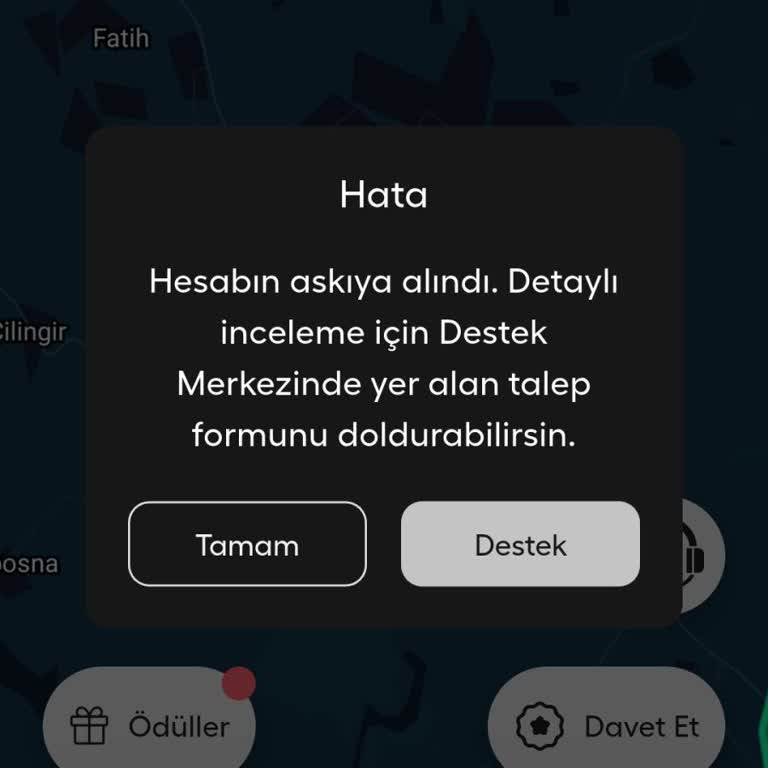 Uyarı Almadan Hesabım Askıya Alındı Ve Destek Hattına Erişim Yok