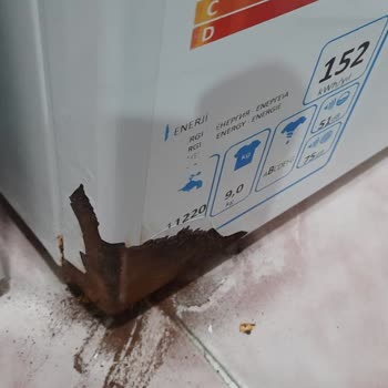 Garanti Sonrası Profilo Çamaşır Makinesinde Hızlı Paslanma