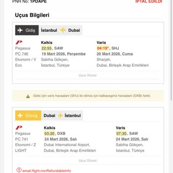 Uçuş İptali Nedeniyle Hotels.com Rezervasyonumun İadesi Ve Tarih Değişikliği Talebi