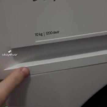 Arçelik Makinemde Su Akıtma Problemi!