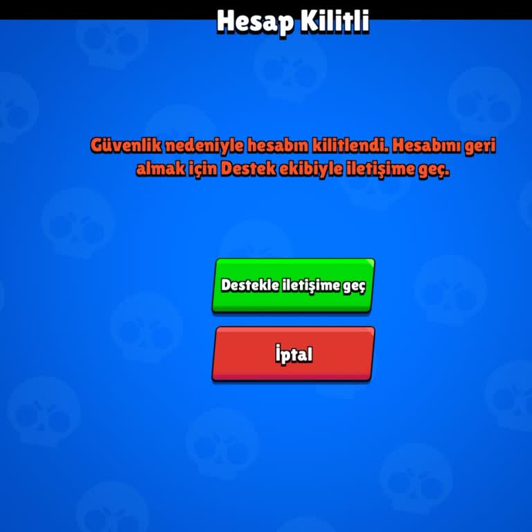 Güvenlik Nedeniyle Kilitlenen Brawl Stars Hesabım Ve Destek Erişimine Ulaşamıyorum