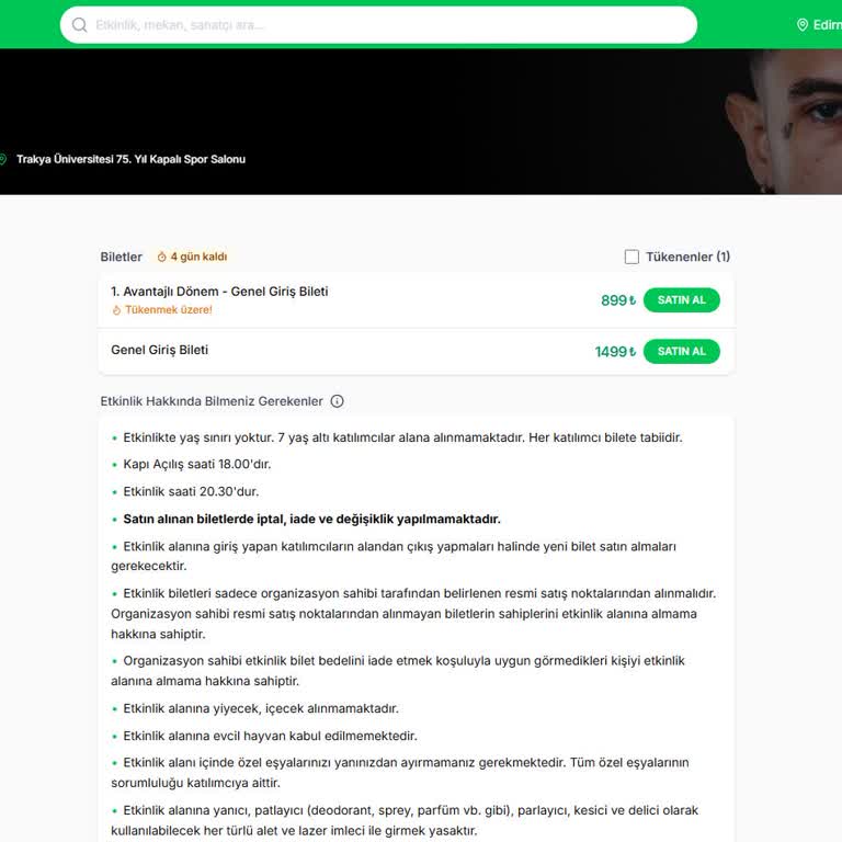 Bubilet Ödenen Ücretin İadesi İçin Düşük Fiyatlı Bilet Tekrar Açılması Şikayeti