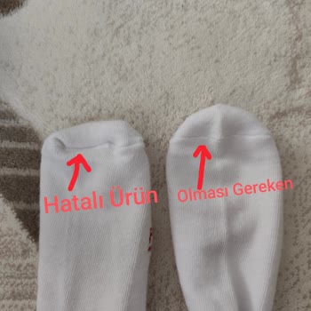 Old Spice Çoraplı Hediye Kutusunda Dikiş Hatası Ve İade Talebi
