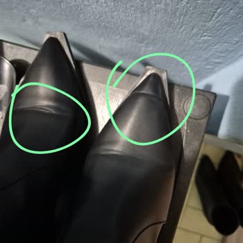 İlk Gün Deforme Olan Marjin Botta Sivri Uç Kıvrılması Ve Değişim Talebi