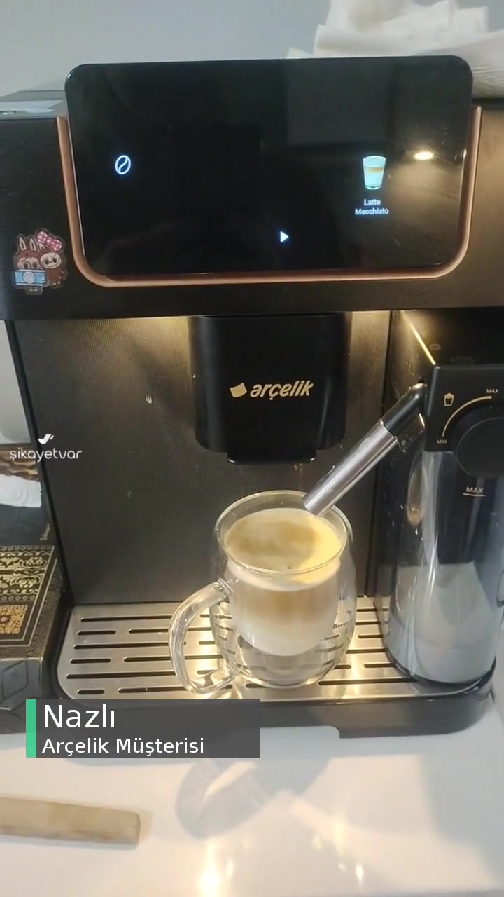 Arçelik Imperium Barista 6395 Sütü Isıtmıyor! videonun kapak resmi