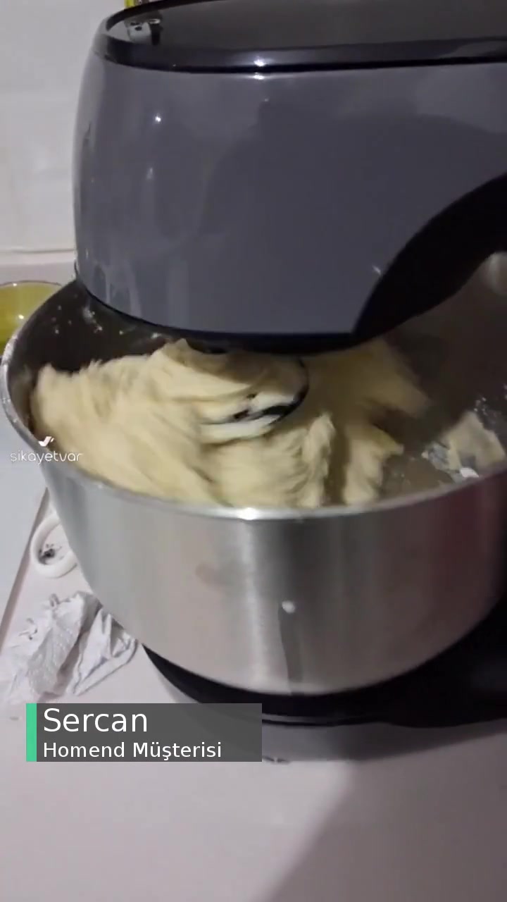 Homend Hamur Yoğurma Makinesi Pişmanlığı! videonun kapak resmi