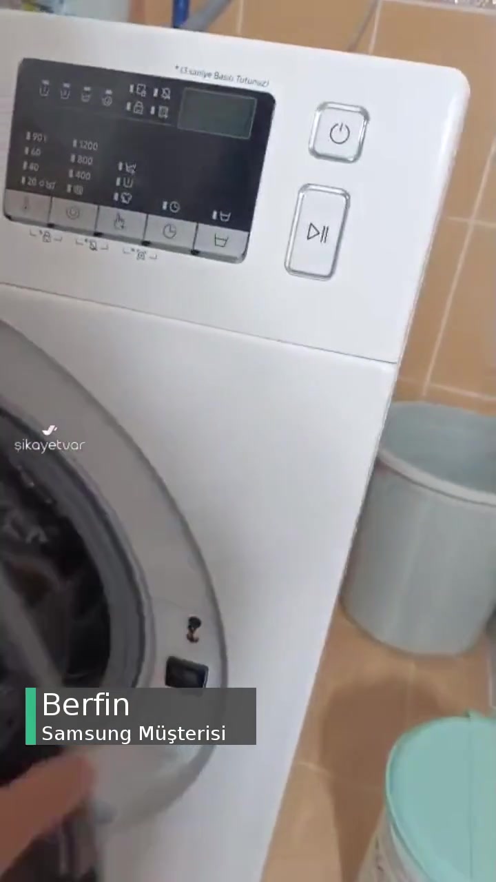 Samsung'dan Aldığım Çamaşır Makinesi Bozuk Kimse Bir Şey Yapmıyor! videonun kapak resmi