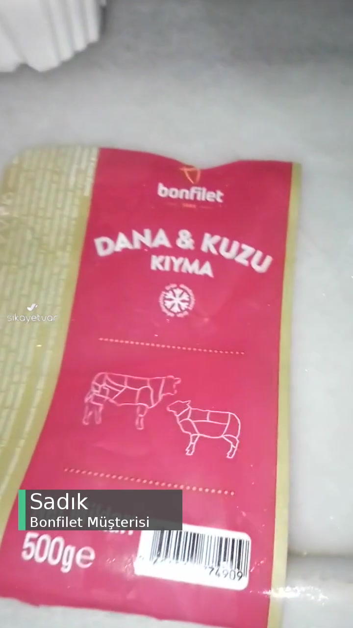 Bonfilet Dana Kıyma Bonfile Tavuk Eti Çıktı! videonun kapak resmi