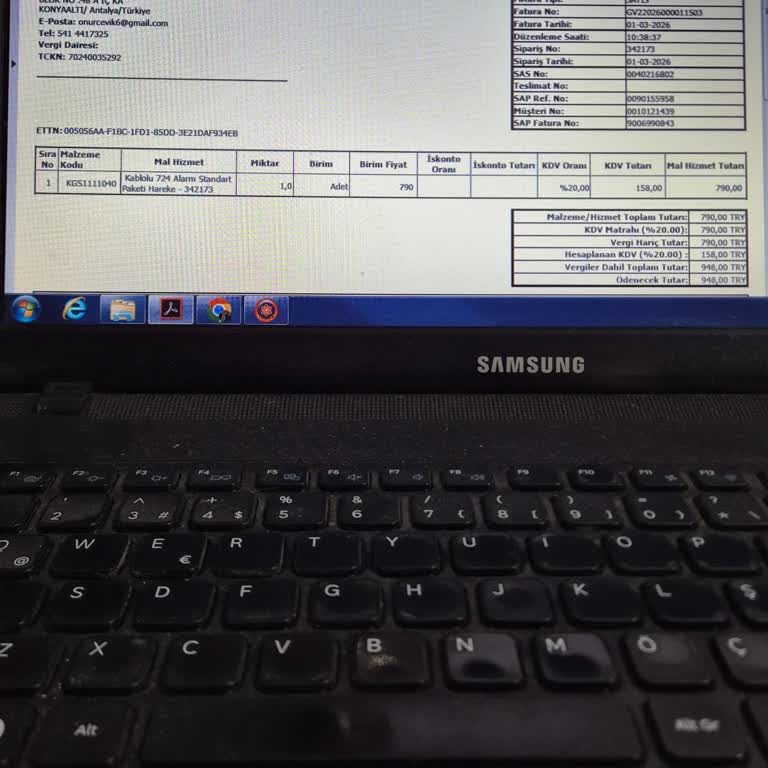 Kale Alarm Aboneliği İptalinde Bilinmeyen 1100 TL KDV’li Ücret İtirazı