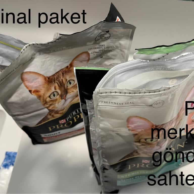 Sahte Pro Plan Kedi Maması İçin İade Talebi